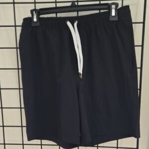 Sonoma Black Athletic Shorts with White Accents